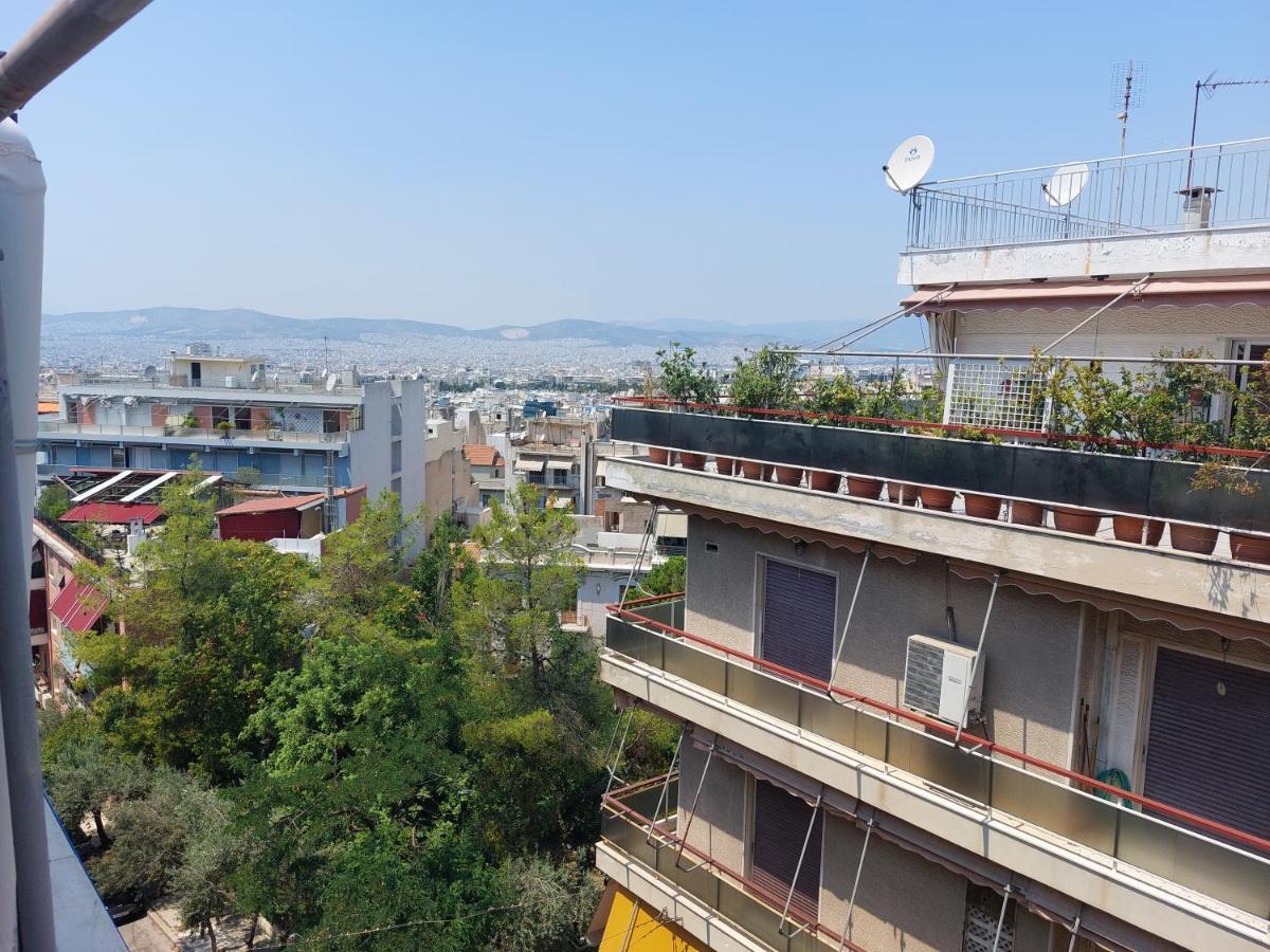 Όμορφο Ρετιρέ Στον Λυκαβηττό Με Θέα Την Αθήνα. Appartement Buitenkant foto