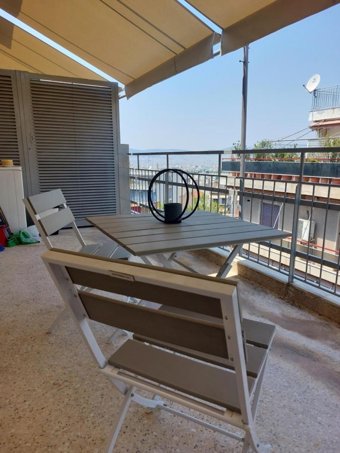 Όμορφο Ρετιρέ Στον Λυκαβηττό Με Θέα Την Αθήνα. Appartement Buitenkant foto